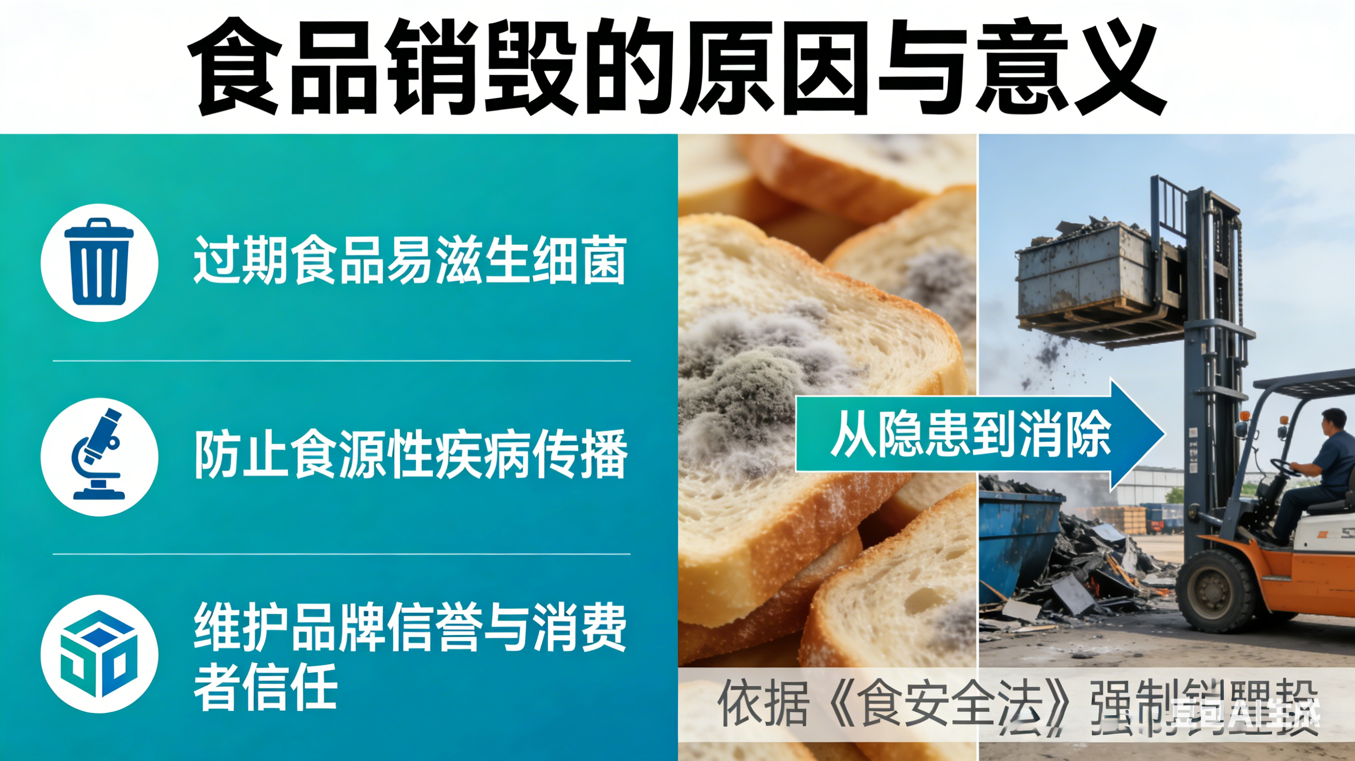 过期不合格食品销毁的意义